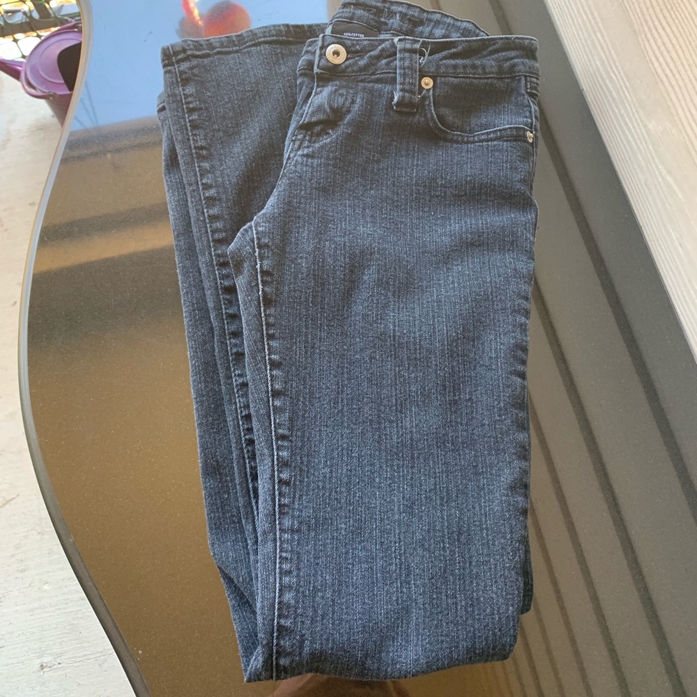 Blue Asphalt Black Stretch Jeans